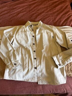 Dutch Bros Button Down Shacket